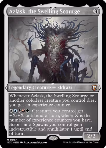 Azlask, the Swelling Scourge (Foil Etched) (17), Commander: Modern Horizons 3 — Magic card price