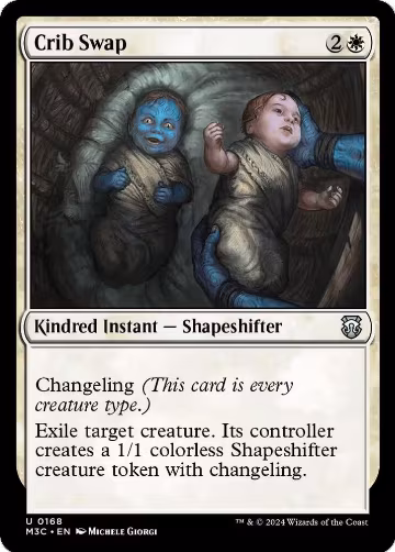 Crib Swap (Ripple Foil) (168), Commander: Modern Horizons 3 — Magic card price