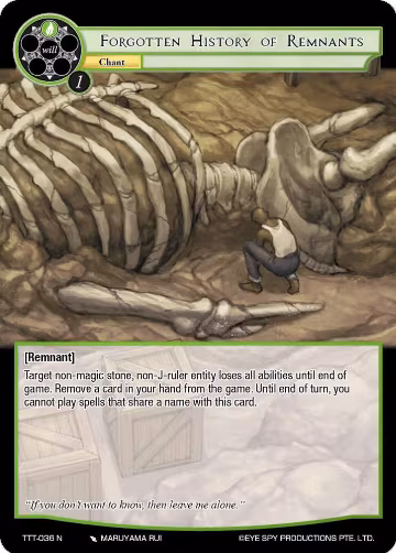 Forgotten History of Remnants (TTT-036 N), Thoth of the Trinity — Force of Will card price
