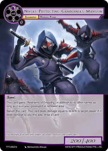 Ninjas Protecting Gandennia's Mansion (TTT-053 N), Thoth of the Trinity — Force of Will card price