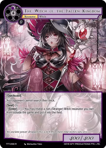 The Witch of the Fallen Kingdom (TTT-056 R), Thoth of the Trinity — Force of Will card price