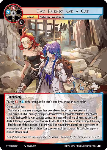 Two Friends and a Cat (TTT-066 SR), Thoth of the Trinity — Force of Will card price