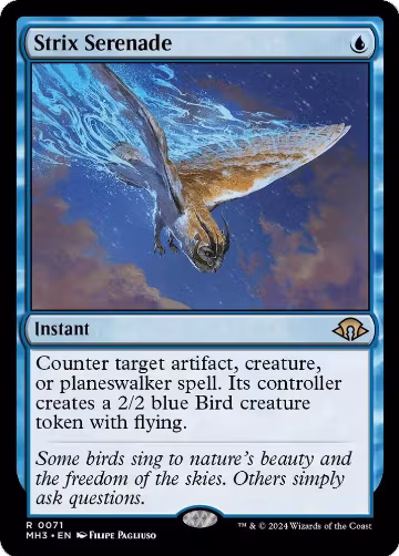 Strix Serenade (71), Modern Horizons 3 — Magic card price