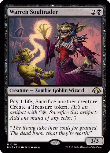 Warren Soultrader (110), Modern Horizons 3 — Magic card price