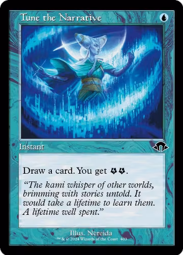 Tune the Narrative (Retro Frame) (403), Modern Horizons 3 — Magic card price
