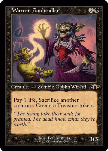 Warren Soultrader (Retro Frame) (414), Modern Horizons 3 — Magic card price