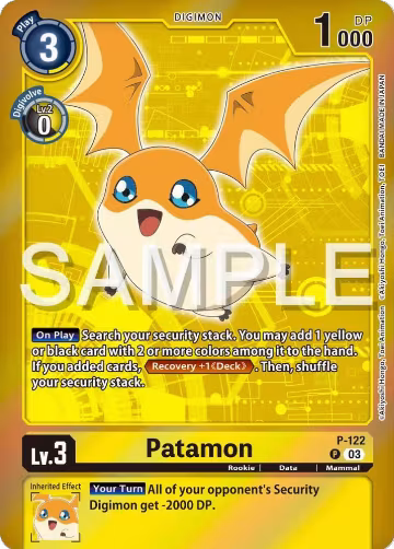 Patamon - P-122 (Digimon Adventure Box 2024) (P-122 P), Digimon Promotion Cards — Digimon card price