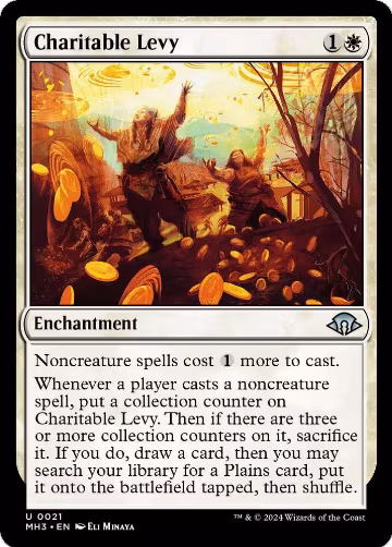 Charitable Levy (21), Modern Horizons 3 — Magic card price