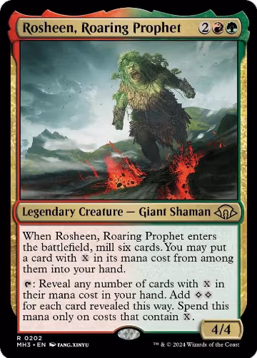 Rosheen, Roaring Prophet (202), Modern Horizons 3 — Magic card price