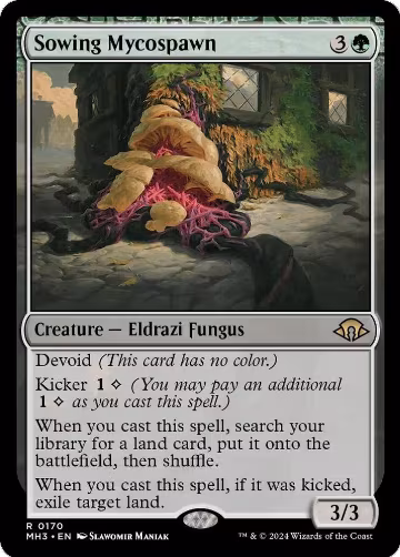 Sowing Mycospawn (170), Modern Horizons 3 — Magic card price