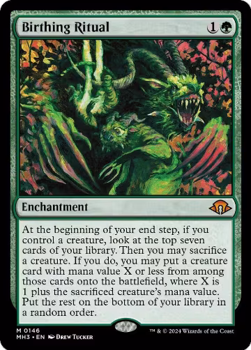 Birthing Ritual (146), Modern Horizons 3 — Magic card price