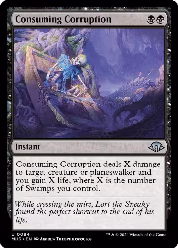 Consuming Corruption (84), Modern Horizons 3 — Magic card price