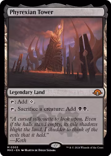 Phyrexian Tower (303), Modern Horizons 3 — Magic card price