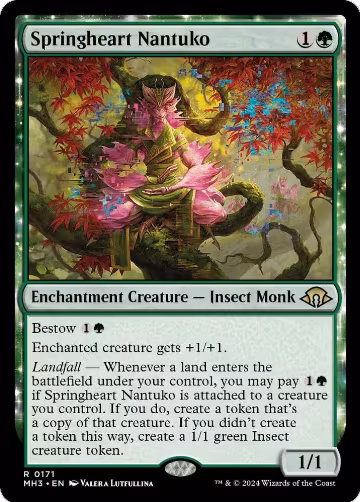 Springheart Nantuko (171), Modern Horizons 3 — Magic card price