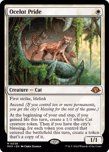 Ocelot Pride (38), Modern Horizons 3 — Magic card price