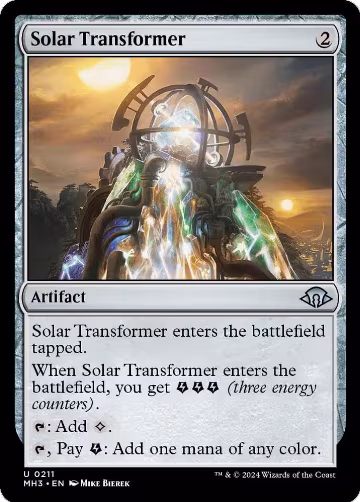 Solar Transformer (211), Modern Horizons 3 — Magic card price