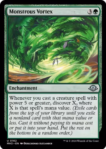 Monstrous Vortex (162), Modern Horizons 3 — Magic card price