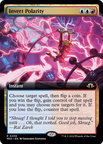 Invert Polarity (Extended Art) (459), Modern Horizons 3 — Magic card price