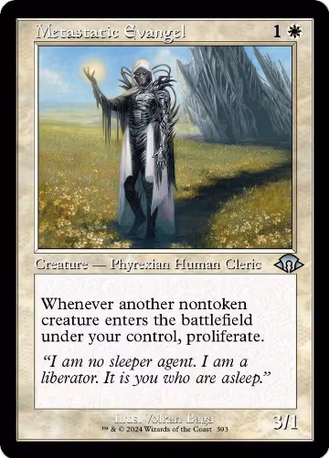 Metastatic Evangel (Retro Frame) (393), Modern Horizons 3 — Magic card price