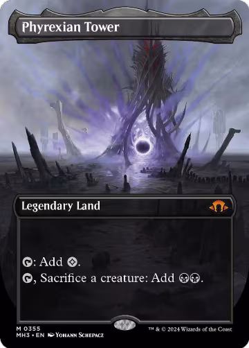 Phyrexian Tower (Borderless) (355), Modern Horizons 3 — Magic card price