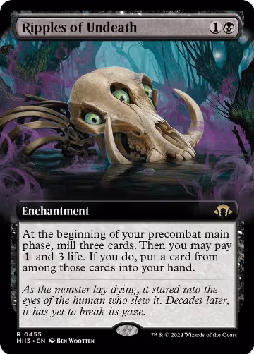 Ripples of Undeath (Extended Art) (455), Modern Horizons 3 — Magic card price