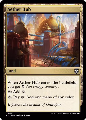 Aether Hub (317), Commander: Modern Horizons 3 — Magic card price
