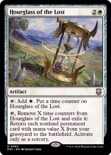 Hourglass of the Lost (92), Commander: Modern Horizons 3 — Magic card price