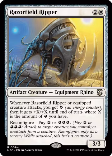Razorfield Ripper (94), Commander: Modern Horizons 3 — Magic card price