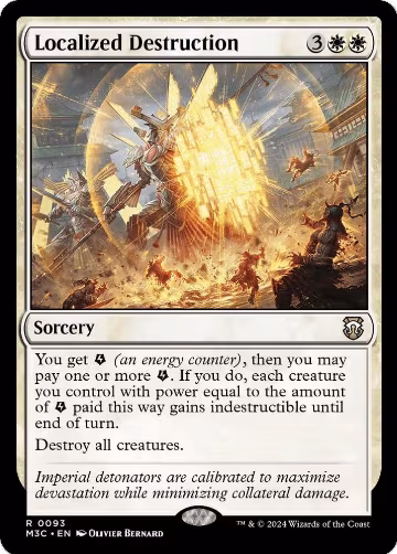 Localized Destruction (93), Commander: Modern Horizons 3 — Magic card price