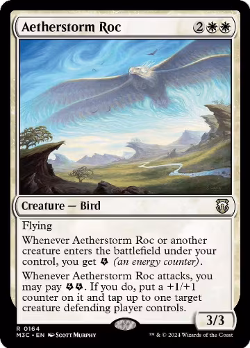 Aetherstorm Roc (164), Commander: Modern Horizons 3 — Magic card price