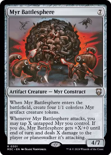 Myr Battlesphere (301), Commander: Modern Horizons 3 — Magic card price