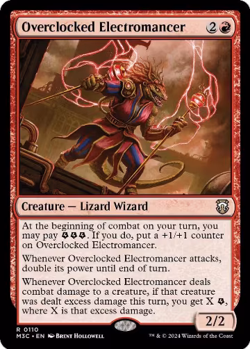Overclocked Electromancer (110), Commander: Modern Horizons 3 — Magic card price