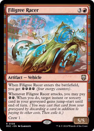 Filigree Racer (108), Commander: Modern Horizons 3 — Magic card price