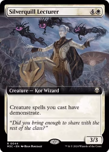 Silverquill Lecturer (Extended Art) (44), Commander: Modern Horizons 3 — Magic card price