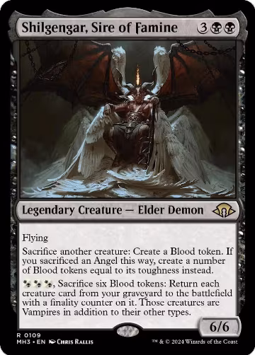 Shilgengar, Sire of Famine (109), Modern Horizons 3 — Magic card price