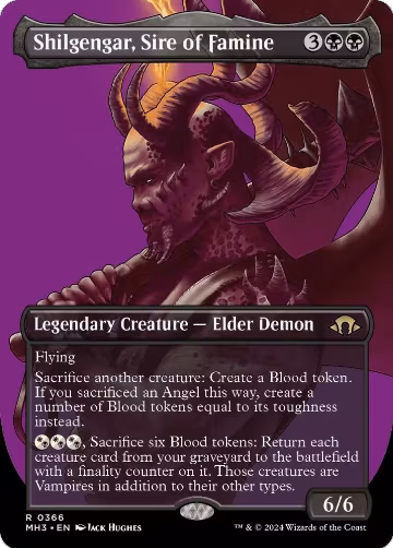 Shilgengar, Sire of Famine (Borderless) (366), Modern Horizons 3 — Magic card price