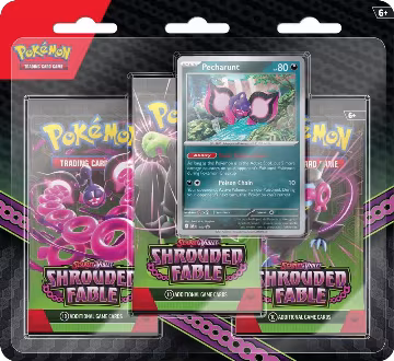 Shrouded Fable 3 Pack Blister [Pecharunt], Shrouded Fable — Pokémon sealed product price
