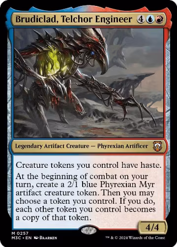 Brudiclad, Telchor Engineer (Ripple Foil) (257), Commander: Modern Horizons 3 — Magic card price