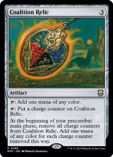 Coalition Relic (Ripple Foil) (286), Commander: Modern Horizons 3 — Magic card price