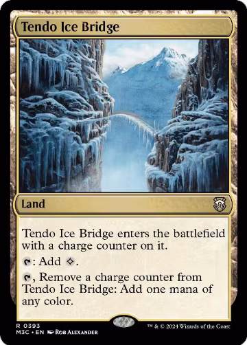 Tendo Ice Bridge (393), Commander: Modern Horizons 3 — Magic card price
