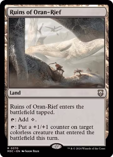 Ruins of Oran-Rief (370), Commander: Modern Horizons 3 — Magic card price