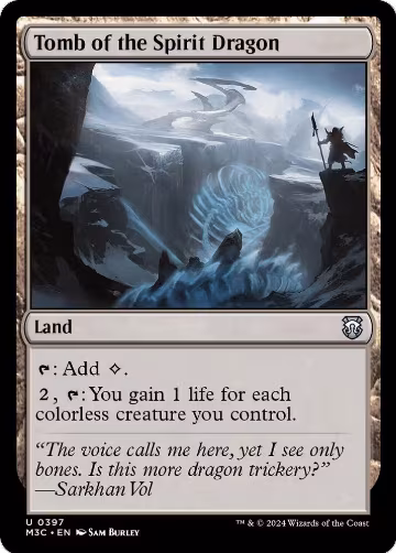 Tomb of the Spirit Dragon (397), Commander: Modern Horizons 3 — Magic card price