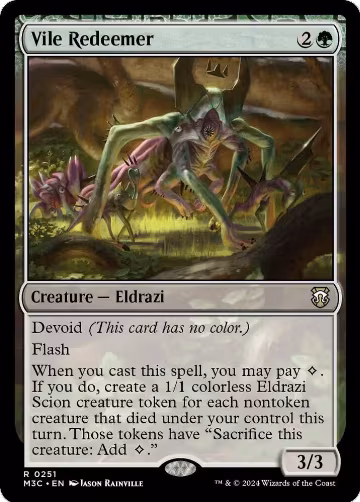 Vile Redeemer (251), Commander: Modern Horizons 3 — Magic card price