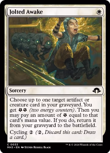 Jolted Awake (33), Modern Horizons 3 — Magic card price