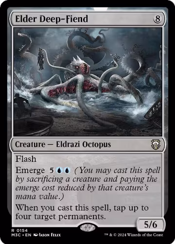 Elder Deep-Fiend (154), Commander: Modern Horizons 3 — Magic card price