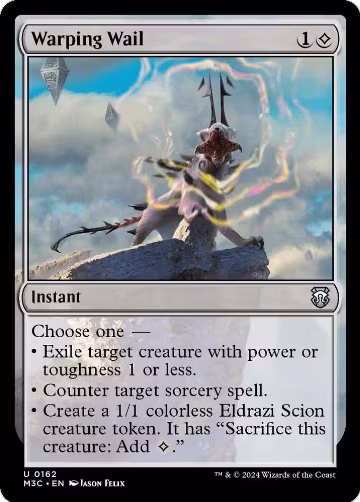 Warping Wail (162), Commander: Modern Horizons 3 — Magic card price