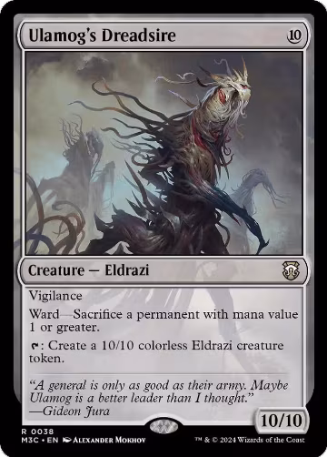 Ulamog's Dreadsire (38), Commander: Modern Horizons 3 — Magic card price