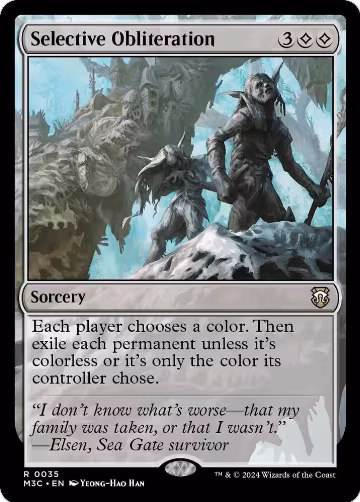 Selective Obliteration (35), Commander: Modern Horizons 3 — Magic card price