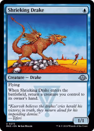Shrieking Drake (272), Modern Horizons 3 — Magic card price