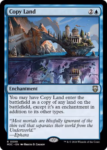 Copy Land (99), Commander: Modern Horizons 3 — Magic card price
